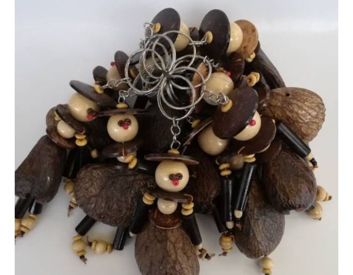 GS Gantungan kunci etnik boneka kluwek murah 