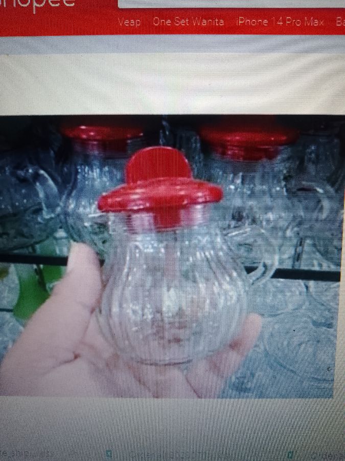 Mini jar creamer - teko kaca mini 