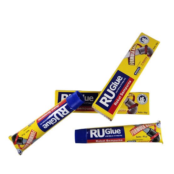 RUGLUE ( LEM PIPA RUCIKA ) KEMASAN TUBE 50 GRAM