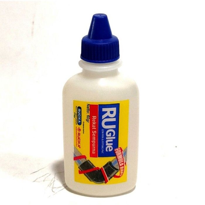 RUGLUE ( LEM PIPA RUCIKA ) KEMASAN BOTOL 60 GRAM