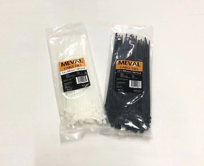Meval- Kabel Ties 3.6 X 200 Mm