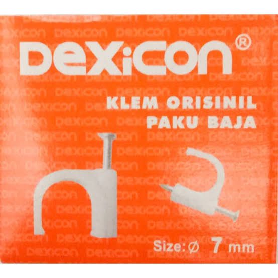 Dexicon- Klem Orisinil Paku Baja (7Mm)