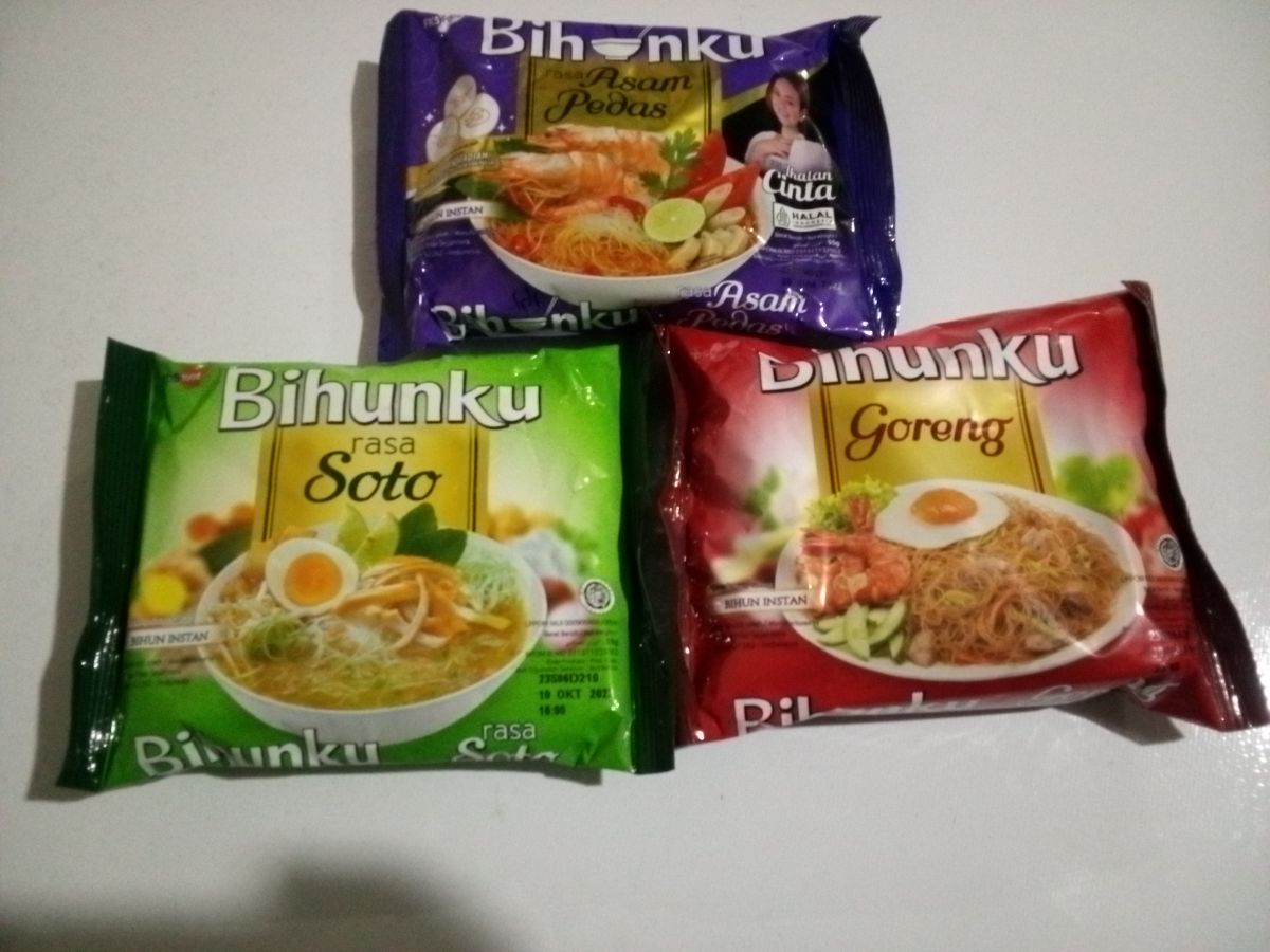 Bihunku Goreng/Pedas/soto