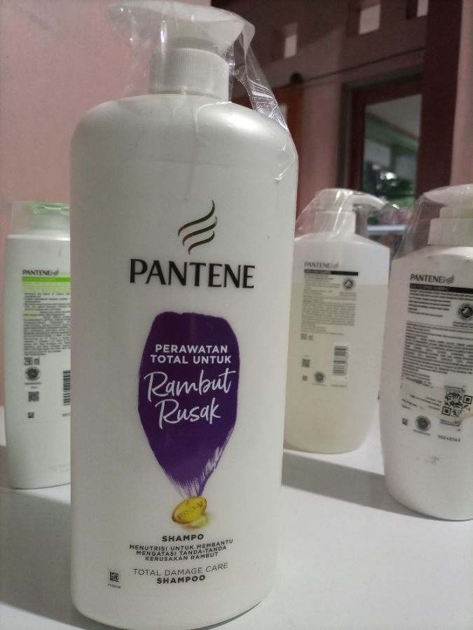 Pantene Shampo Rambut Rusak 1200ml