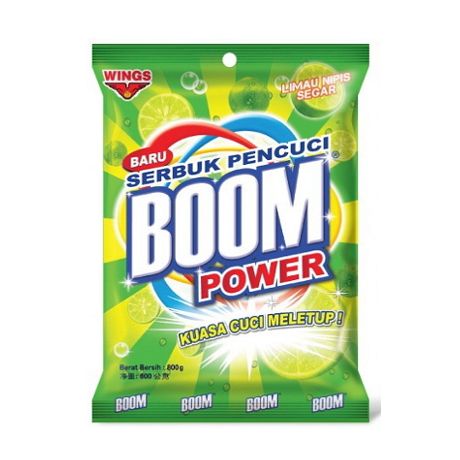 Boom Detergen Segar Nipis 280gr