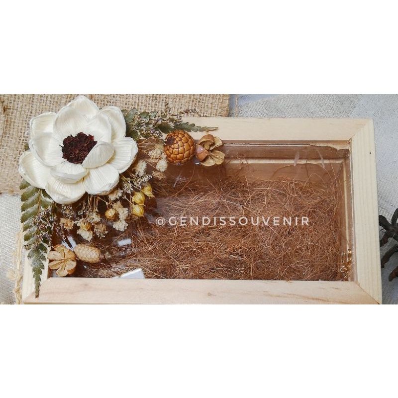 Kotak Uang Seserahan rustic hiasan babysbreath