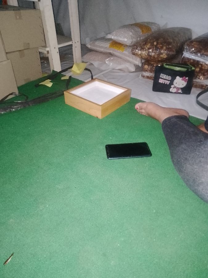 Nampan mdf putih