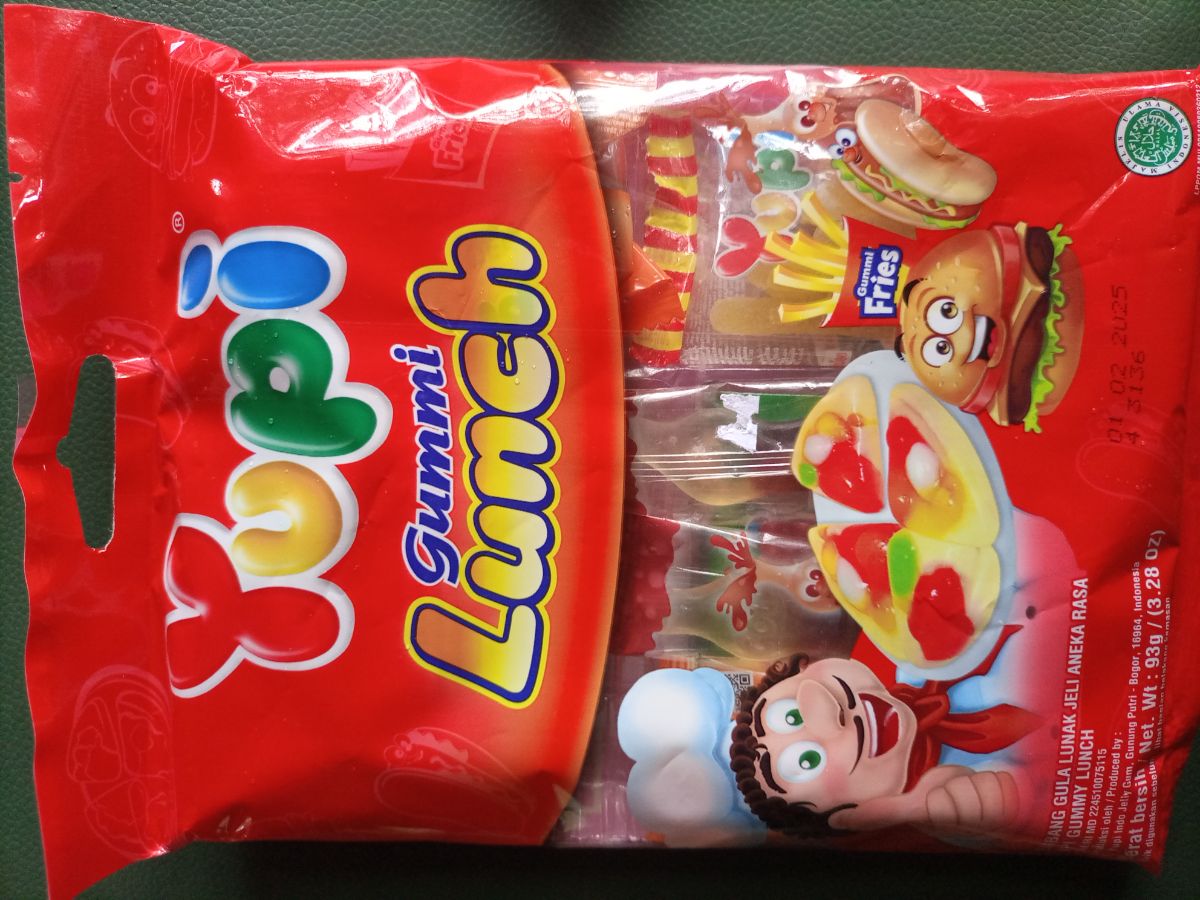 Yupi Gummi Lunch 93gr
