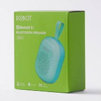 SPEAKER BLUETHOOT ROBOT RB20 HIJAU