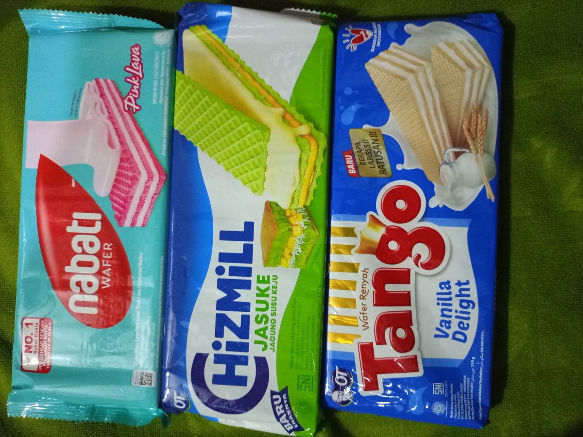 Wafer Tango/Chizmill/Nabati 110gr