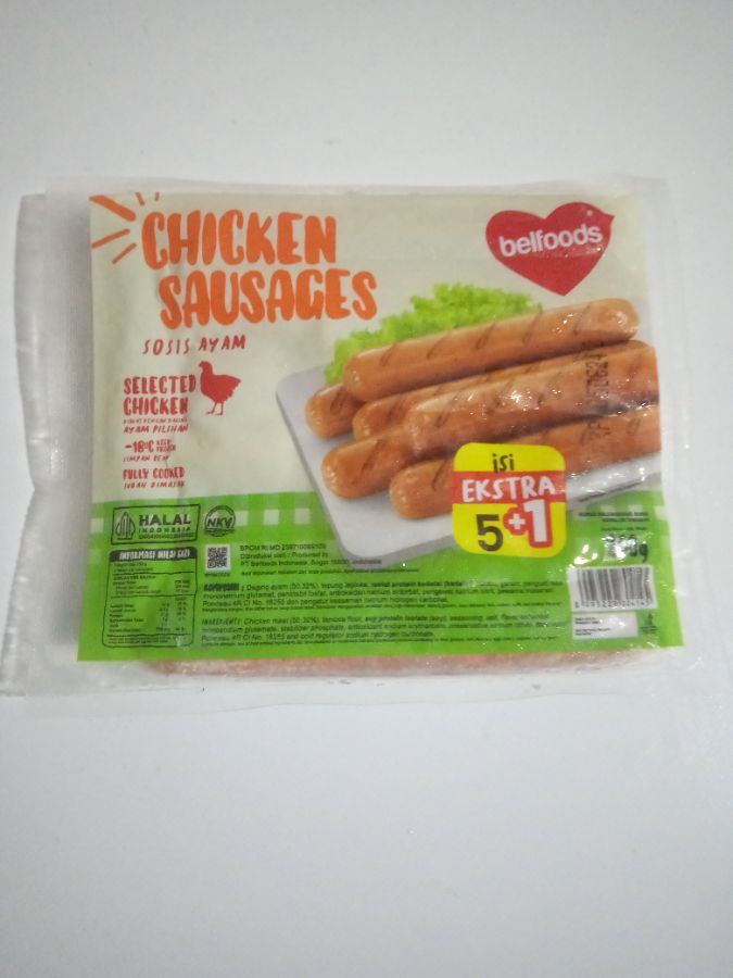 Belfood Mini Chicken Sausages 200gr