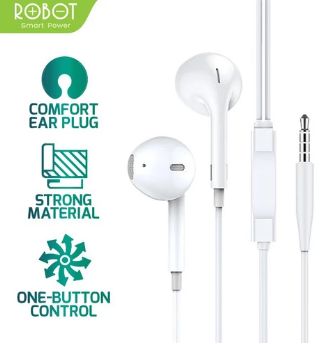HEADSET ROBOT RE10 PUTIH