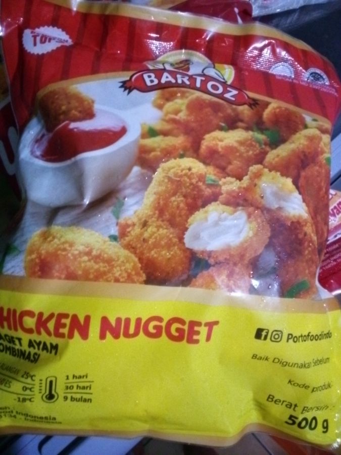 Bartoz Chicken Nugget 500gr