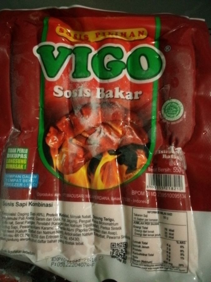 Vigo Sosis Bakar