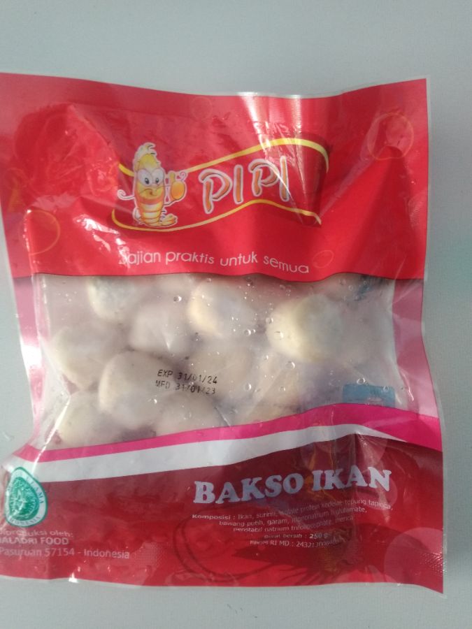 Pipi Bakso Ikan 250 g