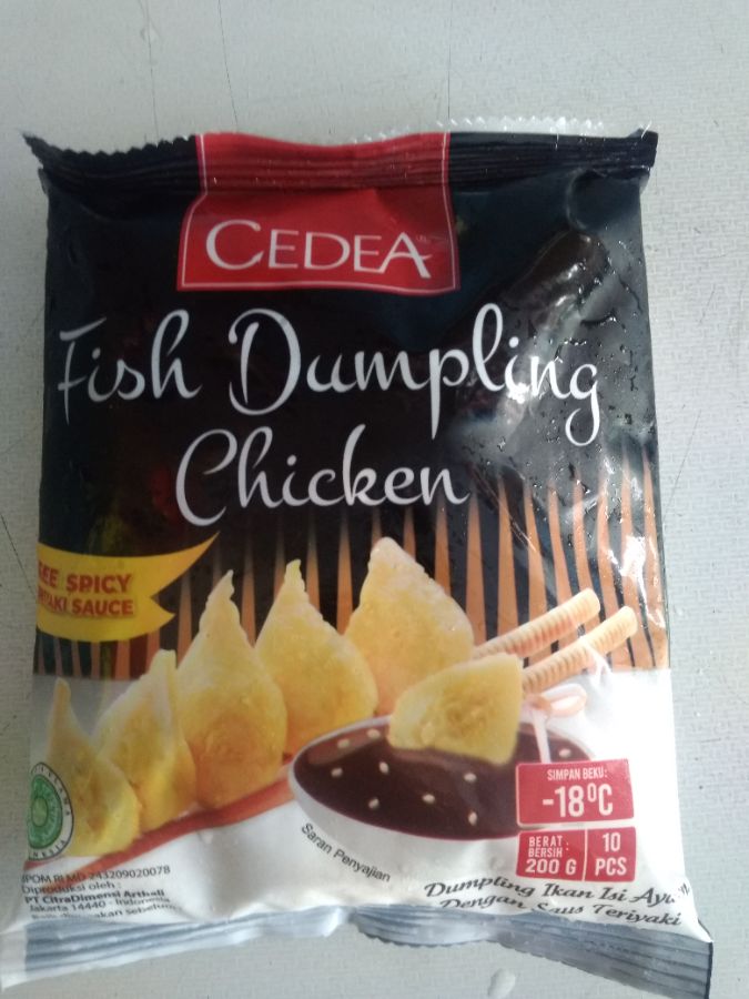 Cedea Fish Dumpling Chicken 200 gr