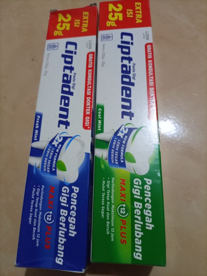 Ciptadent Pasta Gigi Maxi 12 Plus Jumbo
