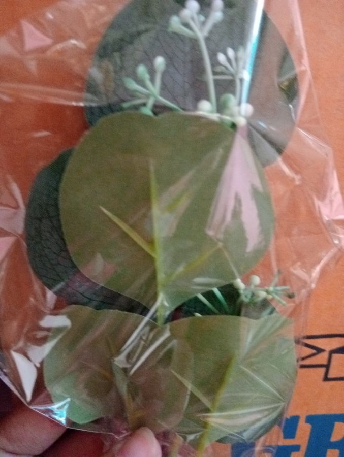 1 BATANG HIGHT QUALITY ARTIFICIAL UGALY MILANO EUCALYPTUS LEAF ARTIFICIAL