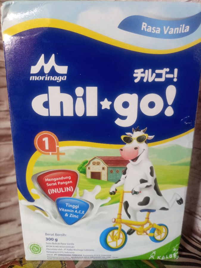 Morinaga Chil Go 300gr Vanilla