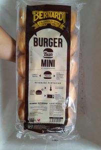 Bernardi roti burger mini isi 20