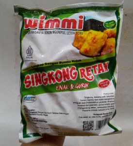 Wimmie singkong retak