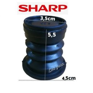 KARET SEAL PEMBUANGAN SHARP TINS