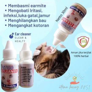 EAR CLEANER obat pembersih teilnga kucing
