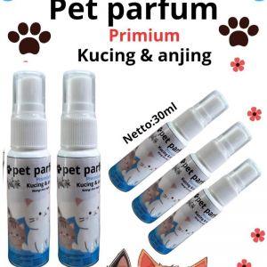 Pet Parfume anti bakteri dan kutu wangi tahan lama 30ml