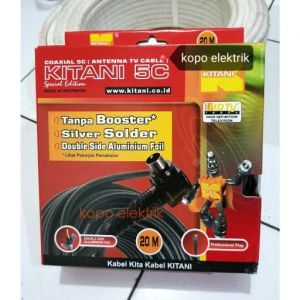 KABEL ANTENA 20M KITANI 