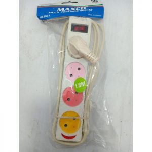STOP KONTAK KABEL 4L 1.8M MAXCO
