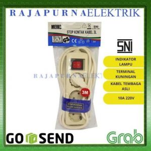 STOP KONTAK KABEL 3L 3M MEIKO