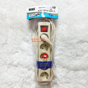 STOP KONTAK KABEL 5L 3M MEIKO