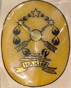 Stiker Hakim Kuning