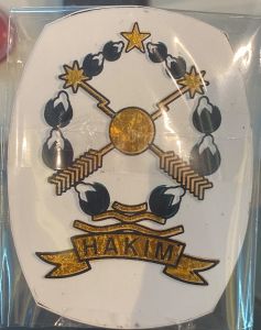 Stiker Hakim Putih