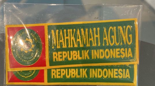 Stiker Plat Motor/Mobil MA 2 lmb