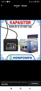 KAPASITOR KOTAK 6 UF SANEI