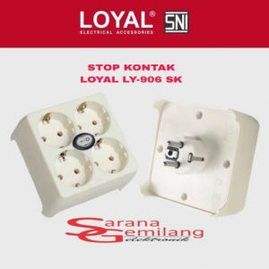 STOP KONTAK 4 IN 1 loyal 906SK