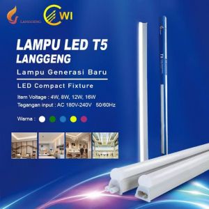 LAMPU T5 8W PUTIH LANGGENG