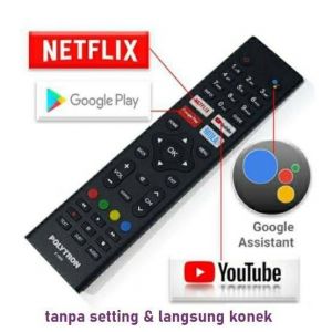 REMOT TV LED POLYTRON 81J172 ANDROID