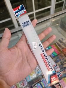Penggaris bening squeezy