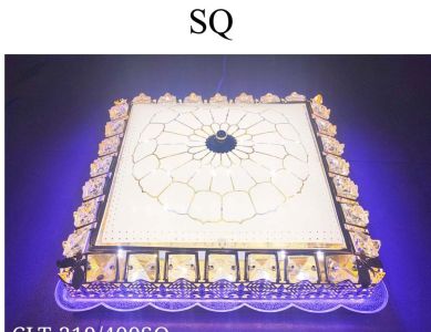 LAMPU PLAVON CRYSTAL CLT 600 330 SQ