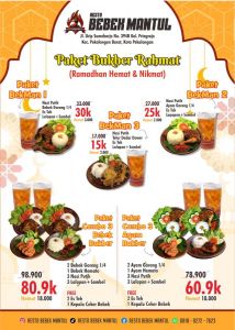 Paket Combo 3 Ayam Bukber