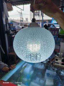 LAMPU GANTUNG 62470 1/P KULIT MELON