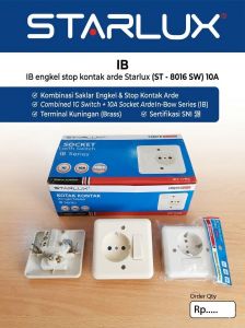 ENGKEL STOP IB ARDE STARLUX ST8016SW