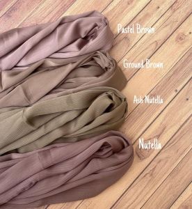 Pashmina Silky Nuttela