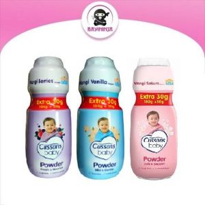 cussons baby powder soft & smooth 130gr 