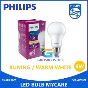 LED 8W PHILIPS KUNING MYCARE