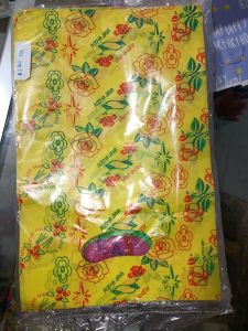 Plastik motif warna warni ukuran 20