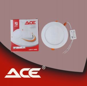 LAMPU LED ACE PANEL BULAT 9W
