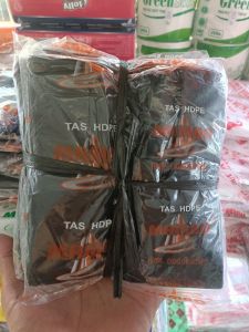 Plastik mambo hitam paling kecil ecer